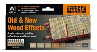 VALLEJO 71187 - FARBSET HOLZEFFEKT