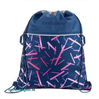 Schulsportbeutel Cyber Pink - COOCAZOO RocketPocket 2