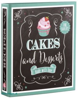 Kochrezeptbuch Ordner CAKES & DESSERTS