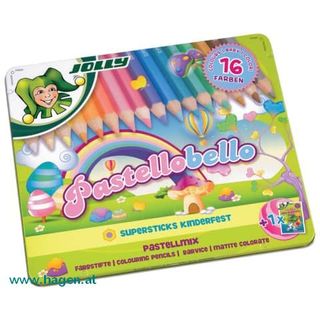 Farbstiftetui 16ST Pastellobello - JOLLY