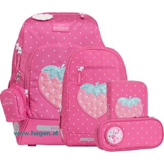 Schultaschenset Active Air FLX Strawberry