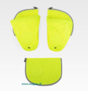 ergobag Seitentaschen Zip-Set Gelb