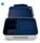 ergobag Brotdose Edelstahl Blau