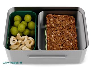 ergobag Brotdose Edelstahl Dschungel