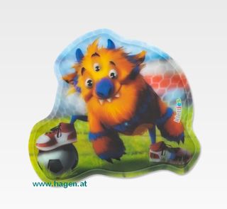 ergobag Kontur-Klettie Monster Fuball