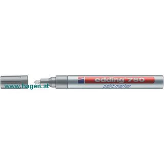 Lackmarker silber - EDDING 750 2-4mm