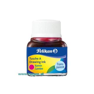 Tusche 10ml karmin - Pelikan