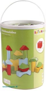 SpielMaus Holz Bausteine bunt 90 Stk.