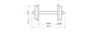 ROCO 40178 - AC RADSATZ 10MM