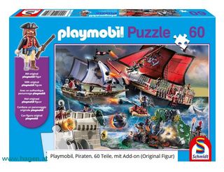 Puzzle 60 Teile Piraten - Playmobil
